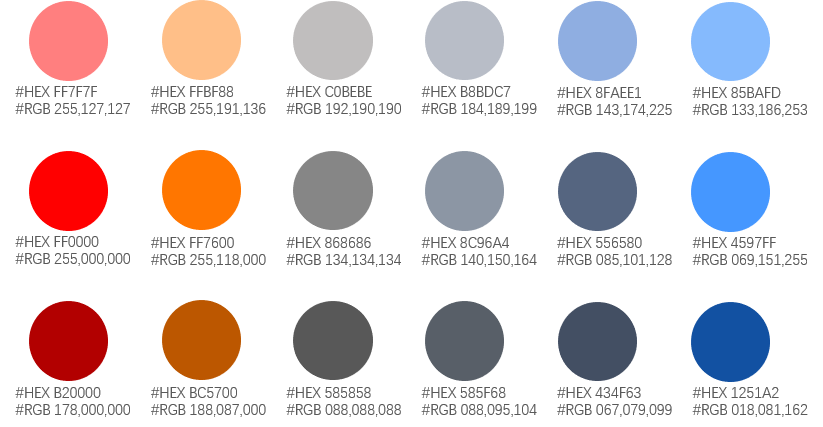 color pallete